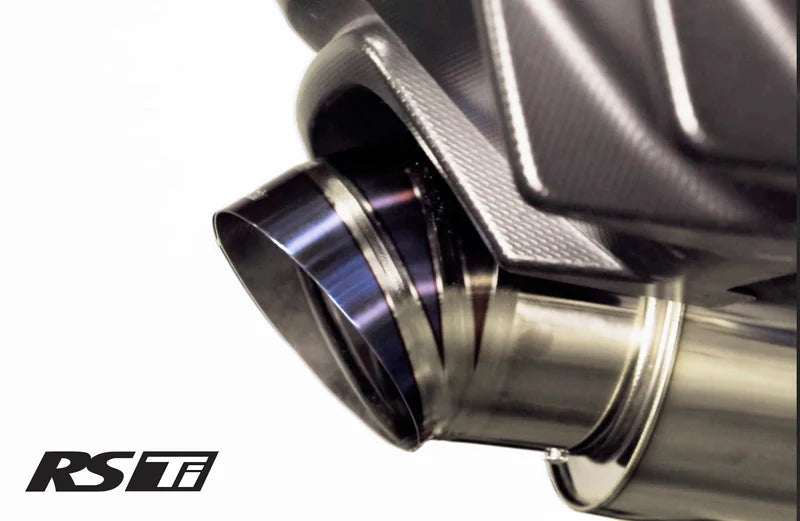 GReddy Performance Parts Optional Revolution RS Titanium Turndown Tip(s) 115mm Dia. - Ti Turndown Tip L120mm x 115mm Dia.