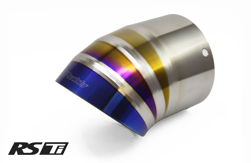 GReddy Performance Parts Optional Revolution RS Titanium Turndown Tip(s) 105mm Dia. - Ti Turndown Tip L150mm x 105mm Dia.