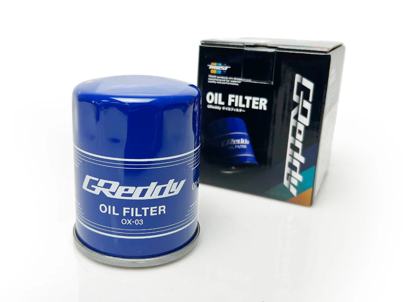 GReddy TRUST Japan OIL FILTERS FOR OX-03* 3/4-16UNF / Dia.65mm - H90mm - 13901103 "Tall 3/4"