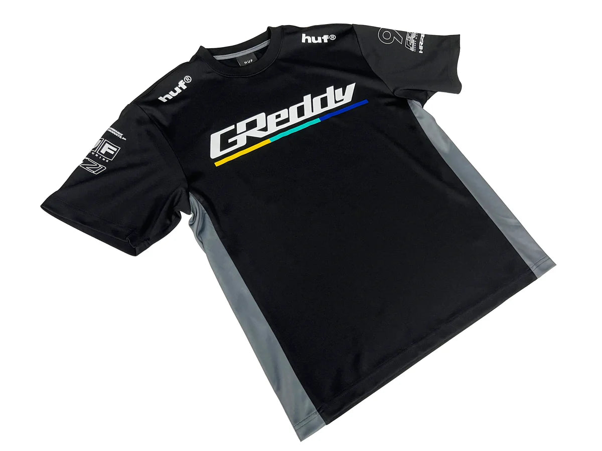 GReddy Performance Parts HUF x GReddy Formula Jersey - Black (11/21 ONLINE RELEASE) - 14210021 - Small