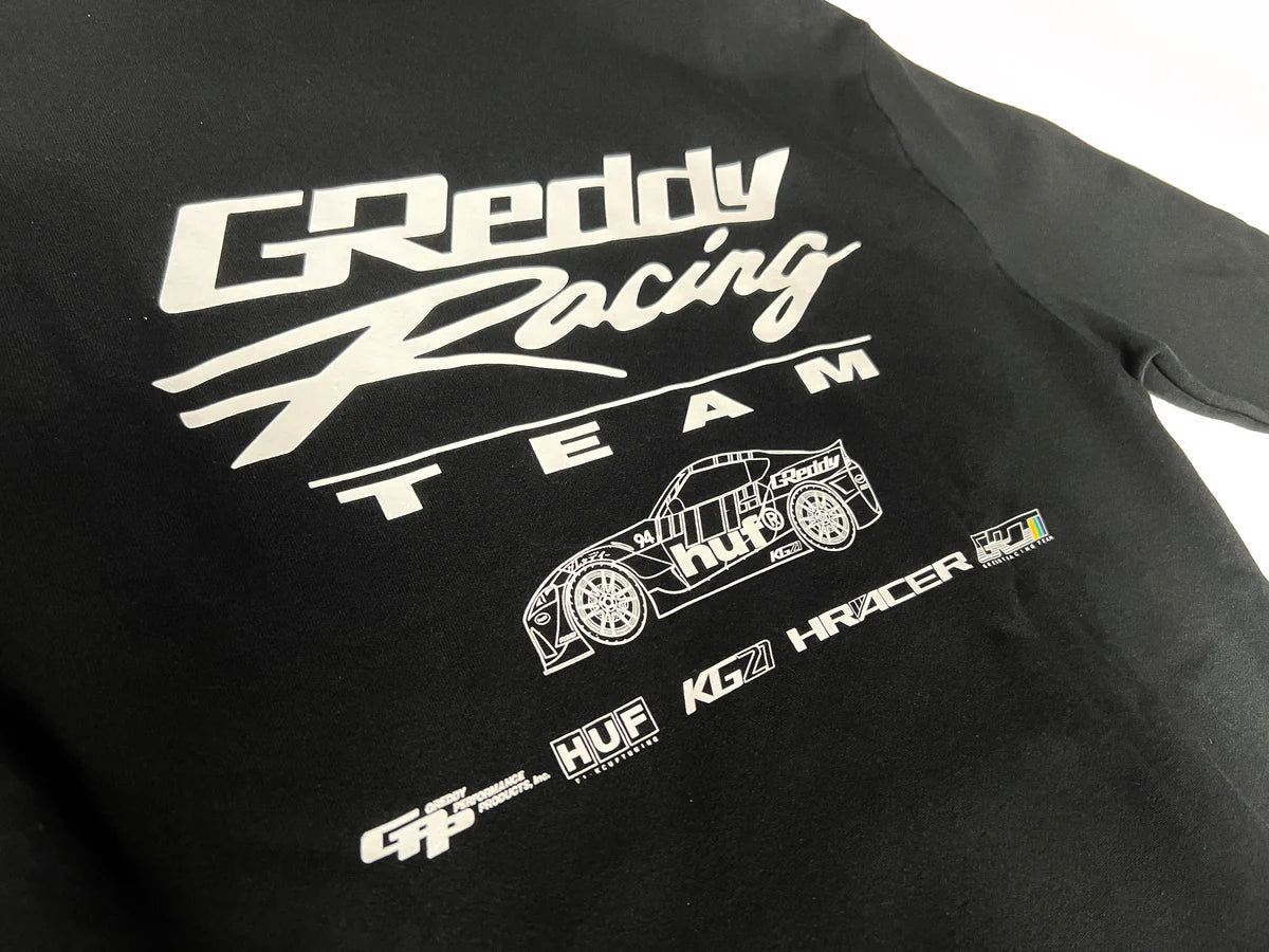 GReddy Performance Parts HUF x GReddy Drift Pullover- Black (11/21 ONLINE RELEASE) - 14210036 - XXXL