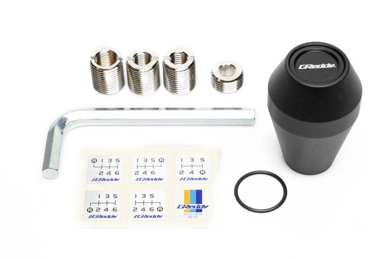 GReddy Performance Parts "Black-out" Shift Knobs - A02 General purpose "Low Type" - p/n 14500582