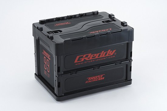 GReddy TRUST Japan FOLDING CONTAINER RED FOR 18001782