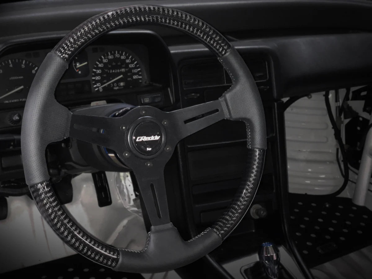 GReddy TRUST Japan SPORTS STEERING CARBON