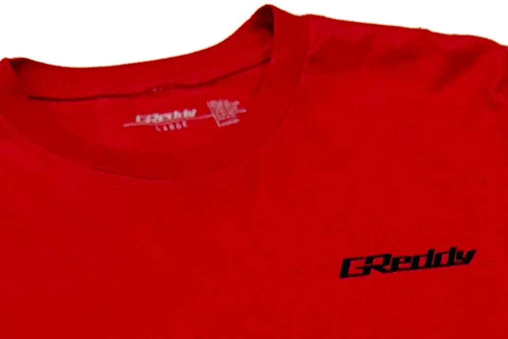 GReddy Performance Parts GReddy 2 Fast Tee - Red - 18016062 - Medium