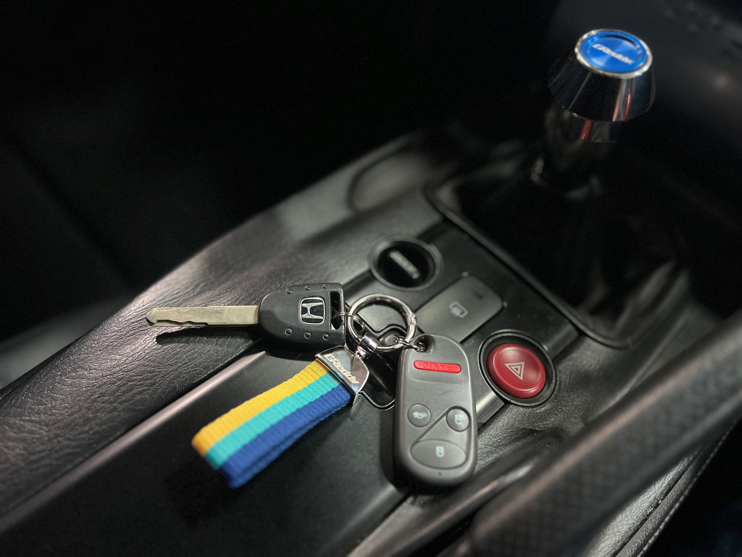 GReddy TRUST Japan GReddy 3-Color Keychain