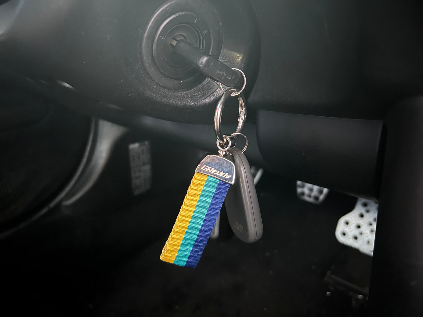 GReddy TRUST Japan GReddy 3-Color Keychain