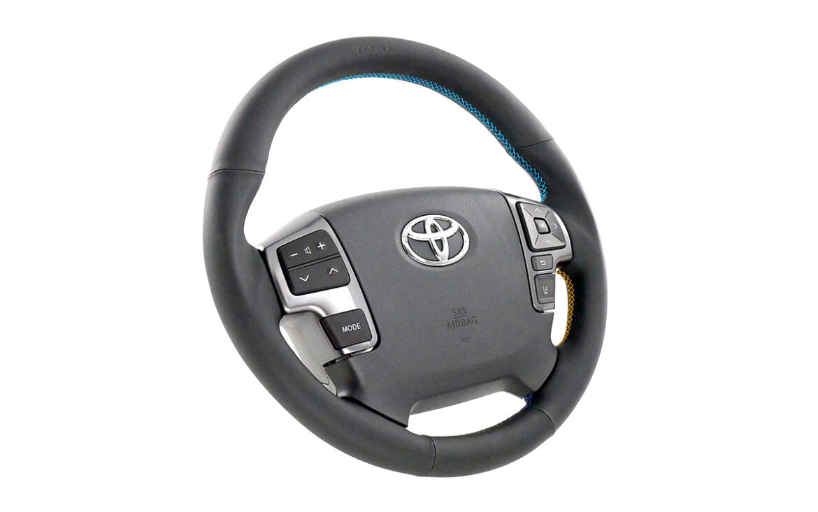 GReddy TRUST Japan GReddy Steering Wheel All Leather 3-Color Stitching 200 Series Hiace 4th Generation~