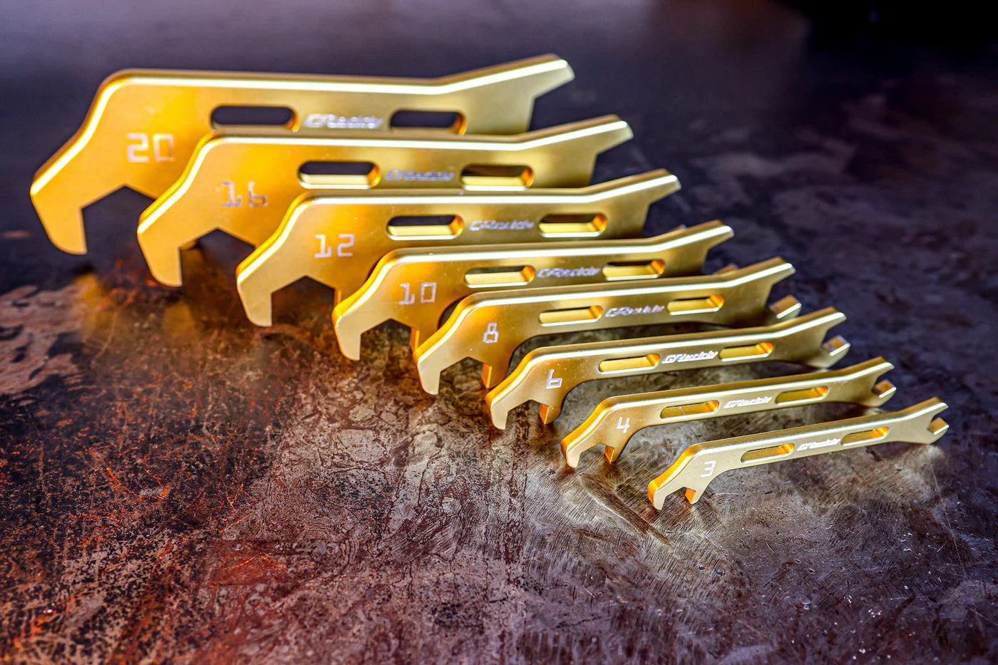 GReddy Performance Parts GREDDY ANGLED AN WRENCH SET - (20101994)