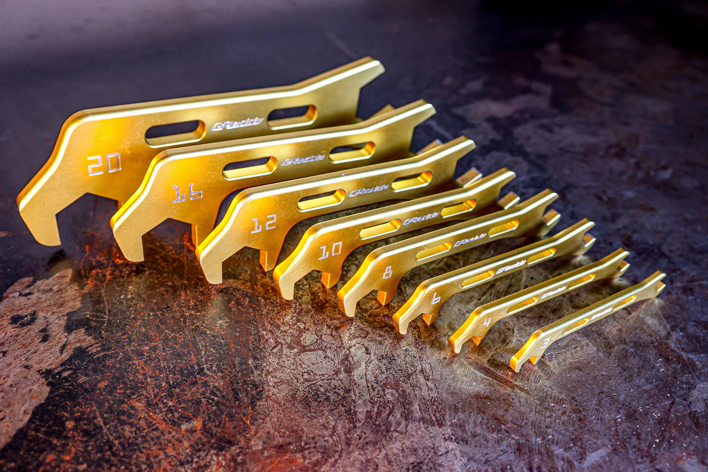 GReddy Performance Parts GREDDY ANGLED AN WRENCH SET - (20101994)