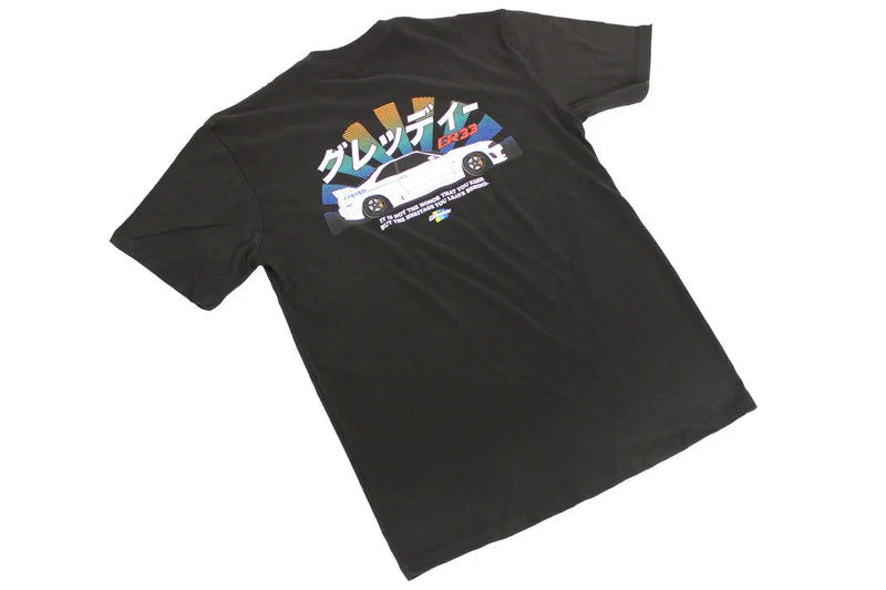 GReddy Performance Parts GR33 Tee - Black - 20120011 - Sm GR33