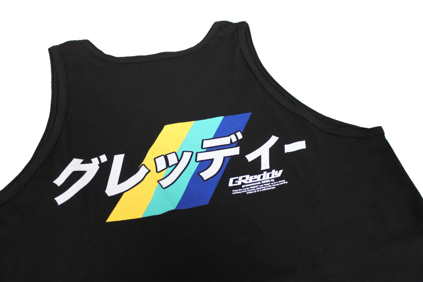 GReddy TRUST Japan GReddy Katakana Tank - Black - 20124102 - Medium