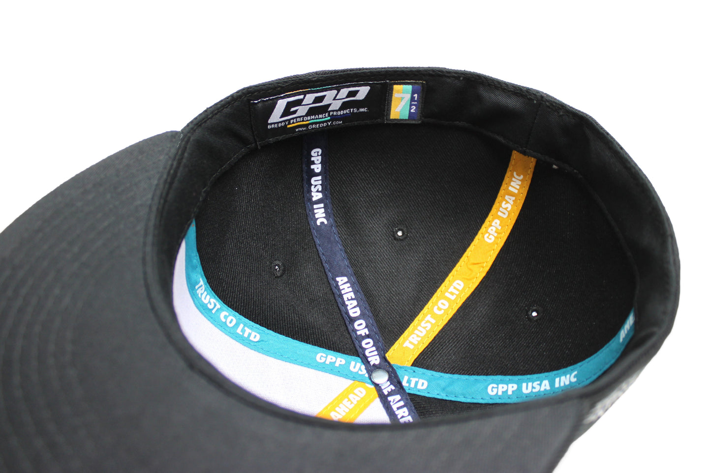 GReddy TRUST Japan GReddy Varsity G Fitted Cap - Black - 20307106- Size 7 3/4"