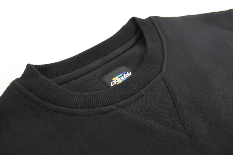 GReddy Performance Parts Slant Logo Crewneck - Black - 20413015 - XXL