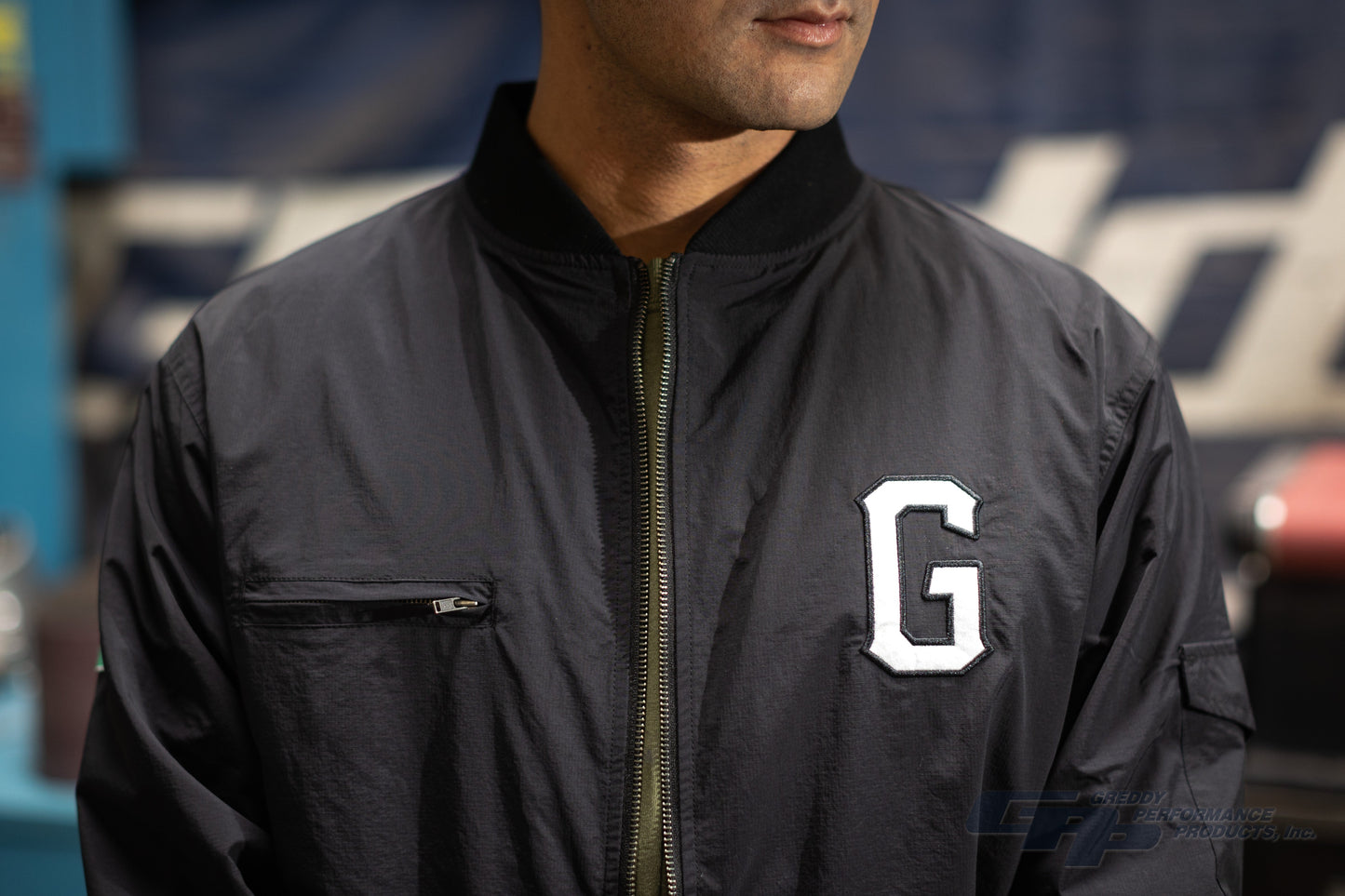 GReddy TRUST Japan GReddy MA-1 Jacket - Black - 20507501 - Small