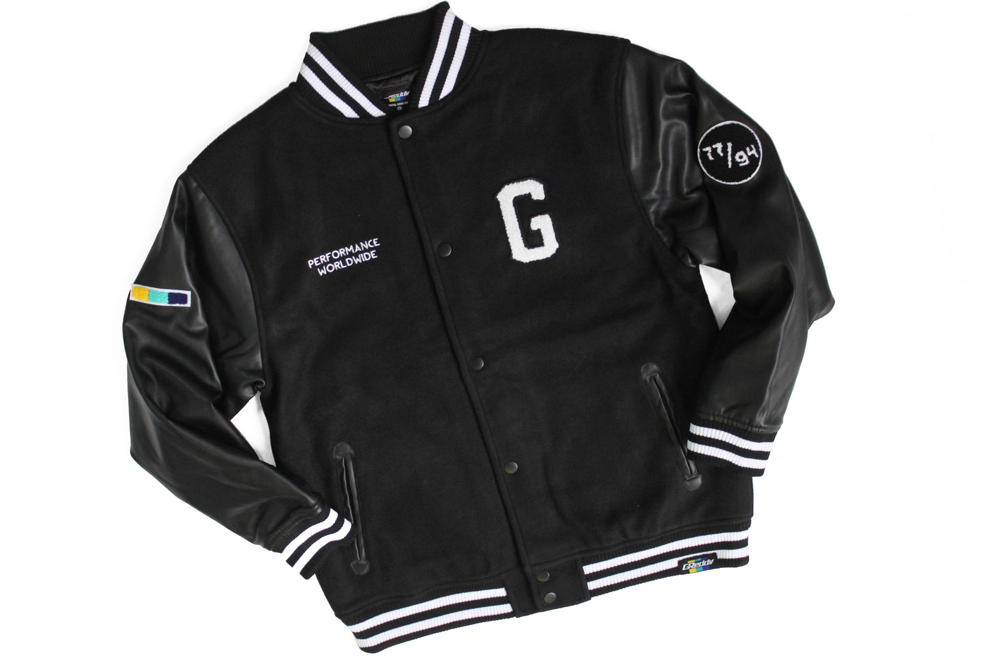 GReddy TRUST Japan GReddy Varsity Letterman Jacket - Black - 20507902 - Medium