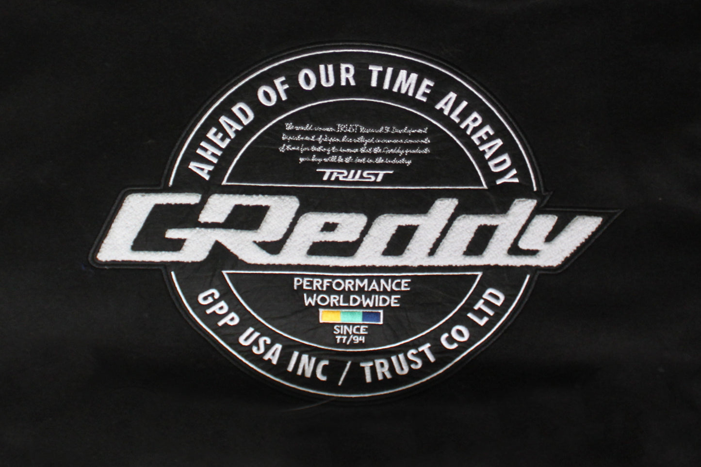 GReddy TRUST Japan GReddy Varsity Letterman Jacket - Black - 20507905 - XXL