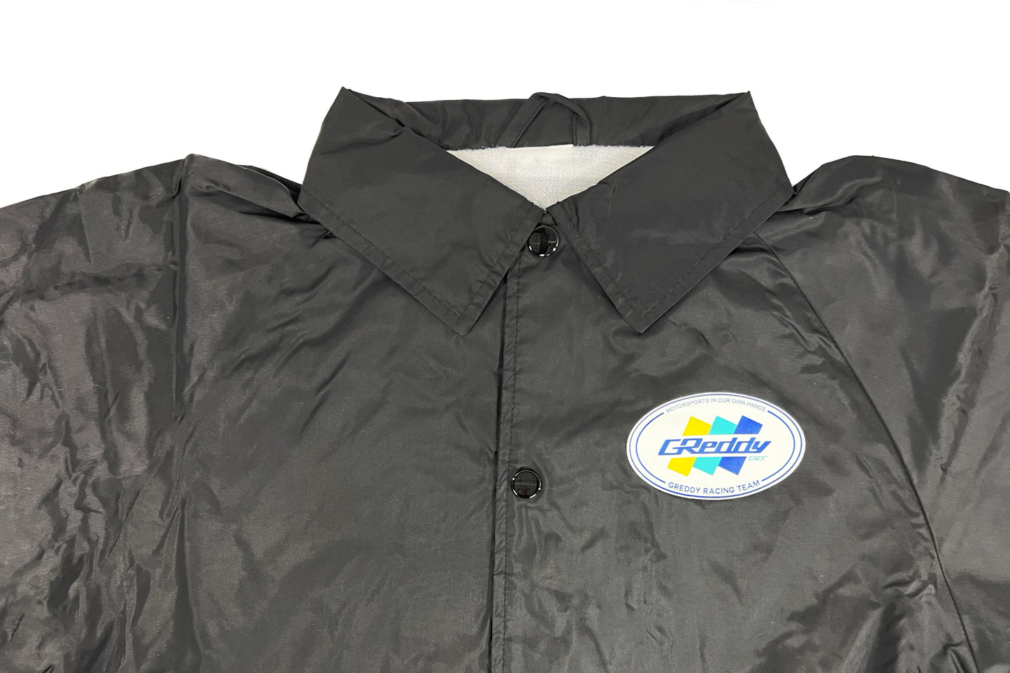 GReddy TRUST Japan GReddy Racing Team Oval Lightweight Coaches Jacket - Black - 20525006 - 3XL Black