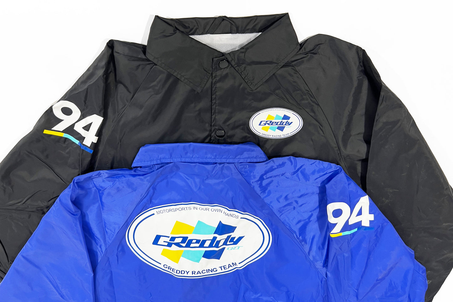 GReddy TRUST Japan GReddy Racing Team Oval Lightweight Coaches Jacket - Royal Blue - 20525015 - XXL Royal