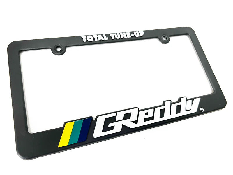 GReddy Performance Parts Total Tune Up License Plate Frame - "Black-out" or "Color" - Classic - Colors : p/n 21112000