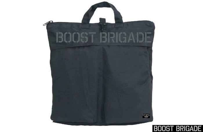 GReddy Performance Parts Boost Brigade Stencil Padded Zip Bag - Black