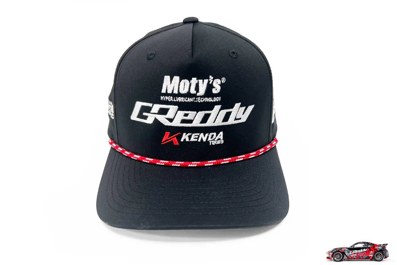 GReddy Performance Parts 2024 K.Gushi Team Snapback - Black