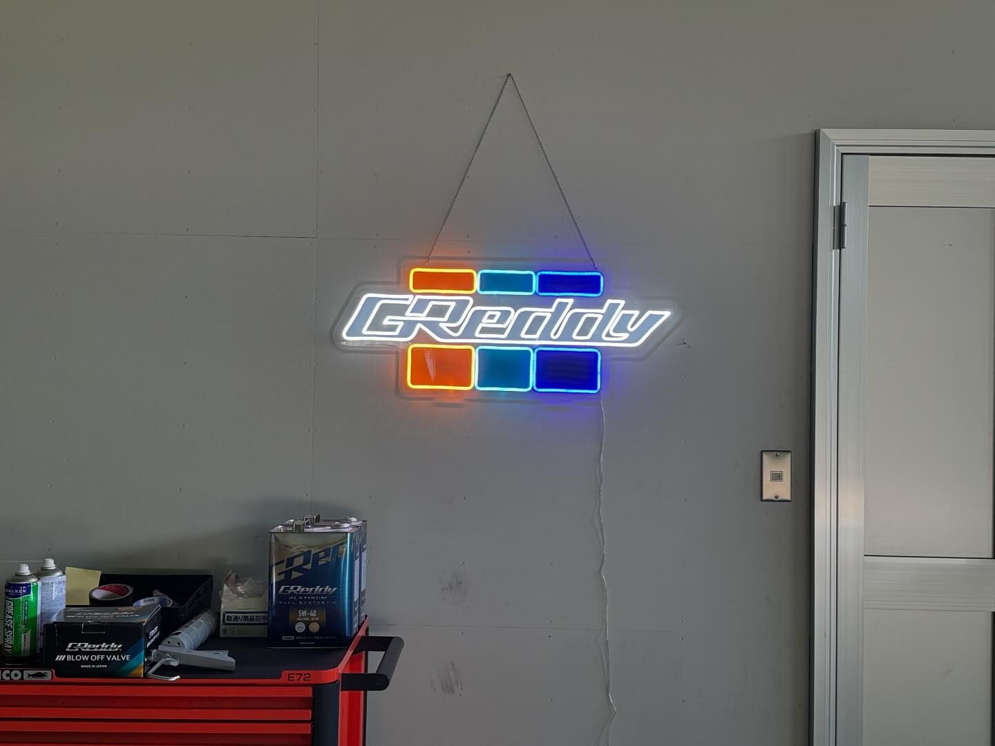 GReddy TRUST Japan Neon LED Sign GReddy W80-P GReddy