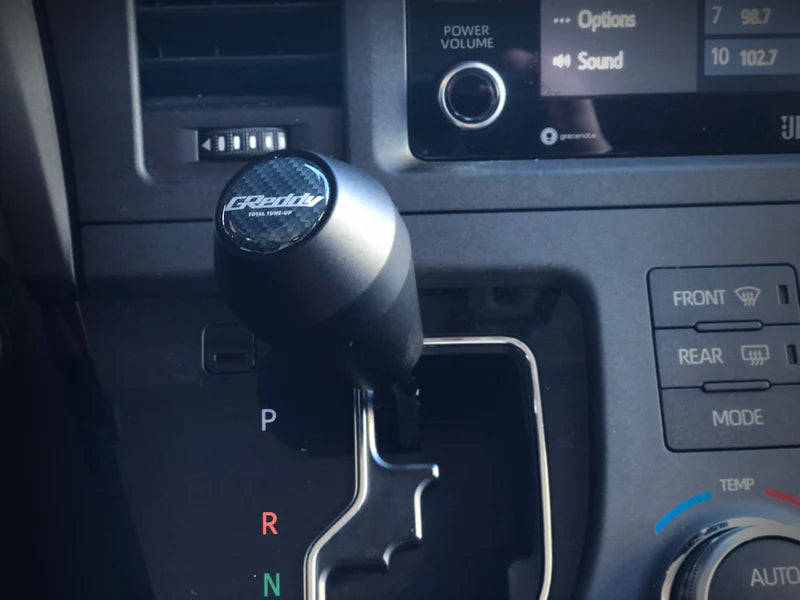 GReddy Performance Parts Shift Badge Sets (or Auto Trans Adapter set) - ShopGReddy Exclusive - 99900012 - New GReddy Euro (R) Shift Knob Badges (2x 5speed + 2x 6speed Pattern) only