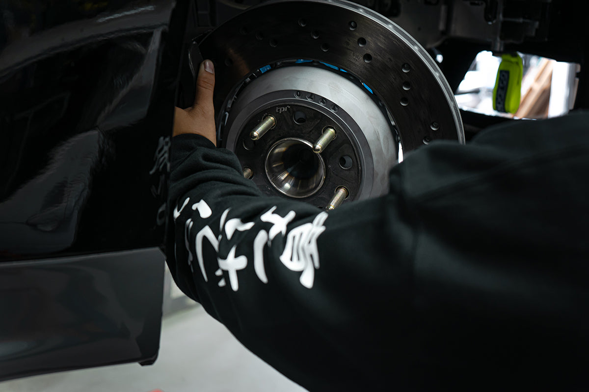 GReddy TRUST Japan Boost Brigade Company Logo Pull-over Hoodie - Black - 21427015 - XXL