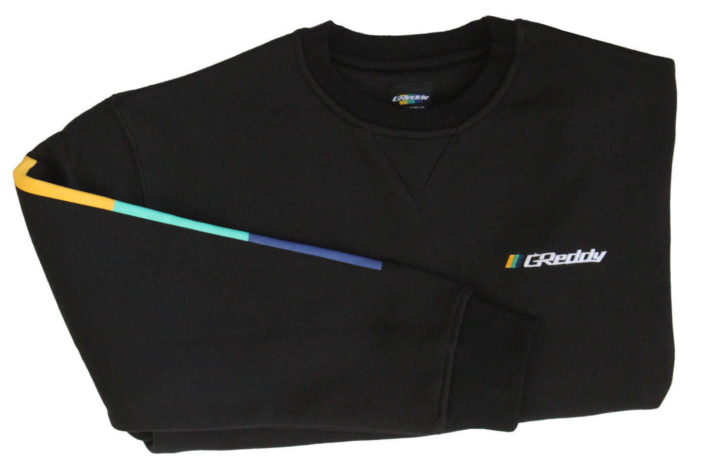 GReddy TRUST Japan GReddy Embroidered Fleece, with Pockets and Sleeve stripes - Black - 20412012 - Medium