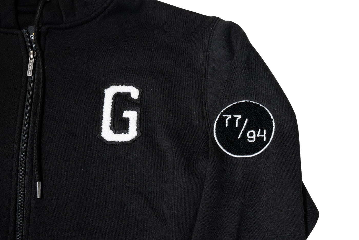 GReddy Performance Parts Varsity Zip-Up Hooded Fleece - Black - 20507206 - XXXL
