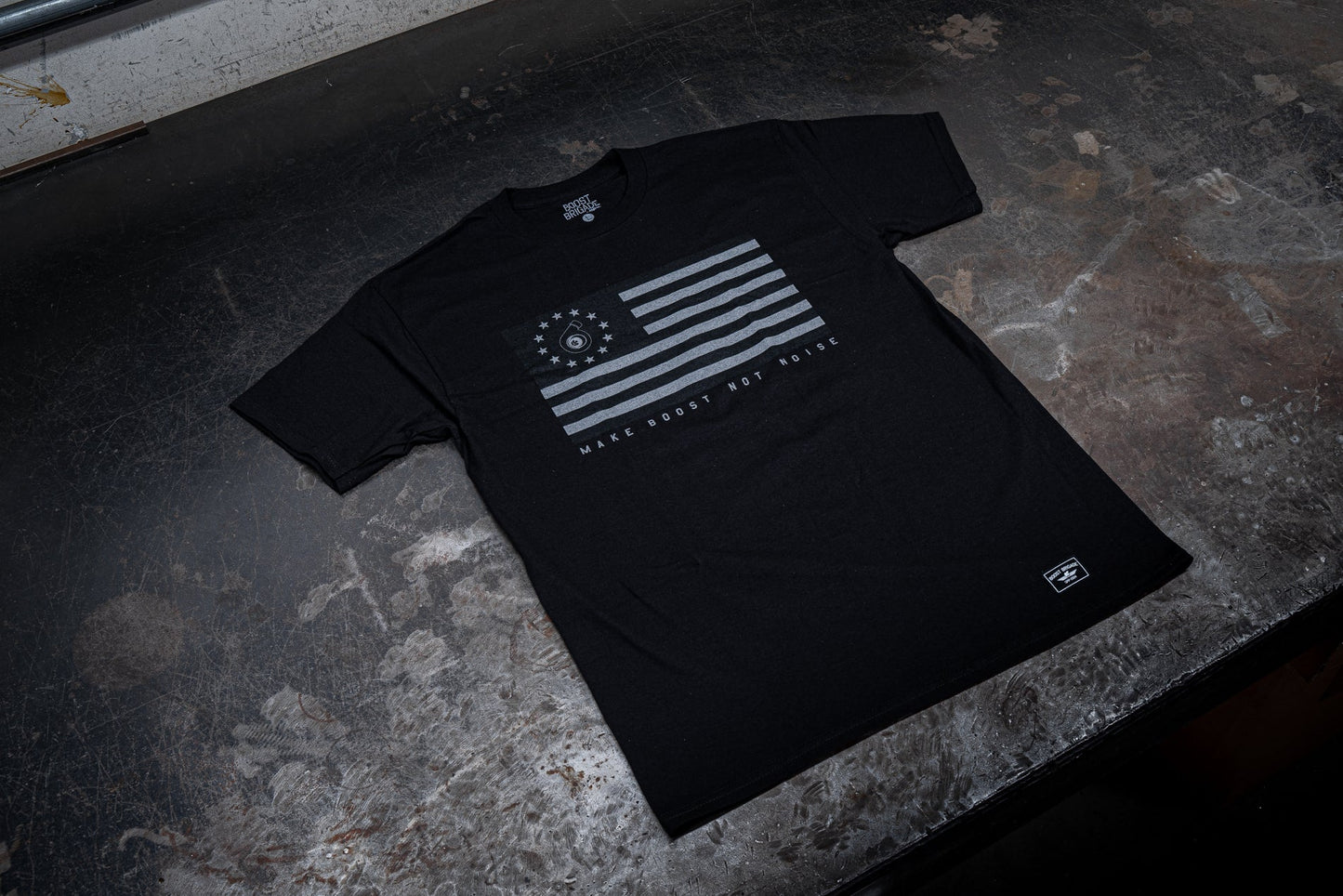 GReddy TRUST Japan Boost Brigade Flag 2.0 Tee - Black - 21122006 - XXXL