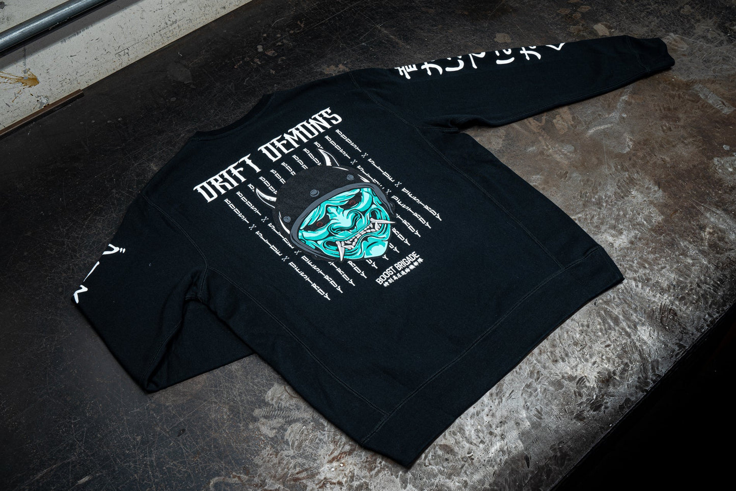 GReddy TRUST Japan Boost Brigade "DD" Drift Demons Crew - Black - 21204204 - X Large