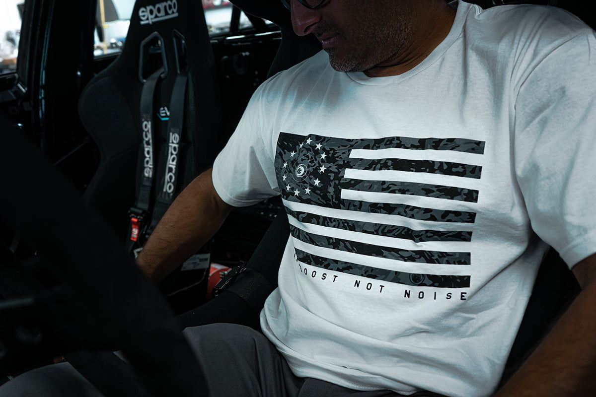 GReddy TRUST Japan Boost Brigade Flag 2.0 Tee - White - 21122016 - XXXL