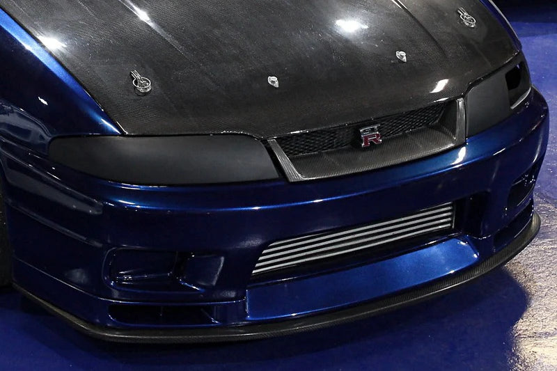 GReddy Performance Parts Garage Active Dry Carbon Aero (R33) - special order - 44881114 - FRP Front Lower Lip Spoiler (BCNR33 - early model)