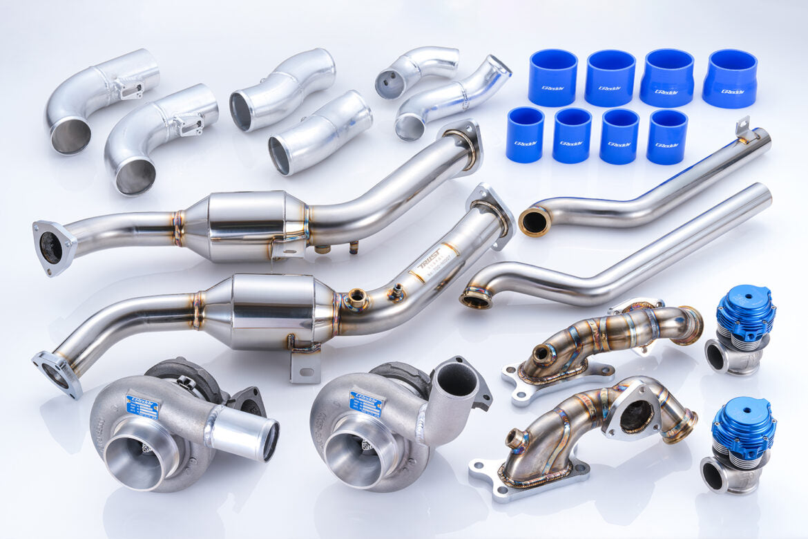 GReddy TRUST Japan Turbine kit TD05SH 18G, 8 cm² twin for Nissan Z RZ34 VR30DDTT, 11520151