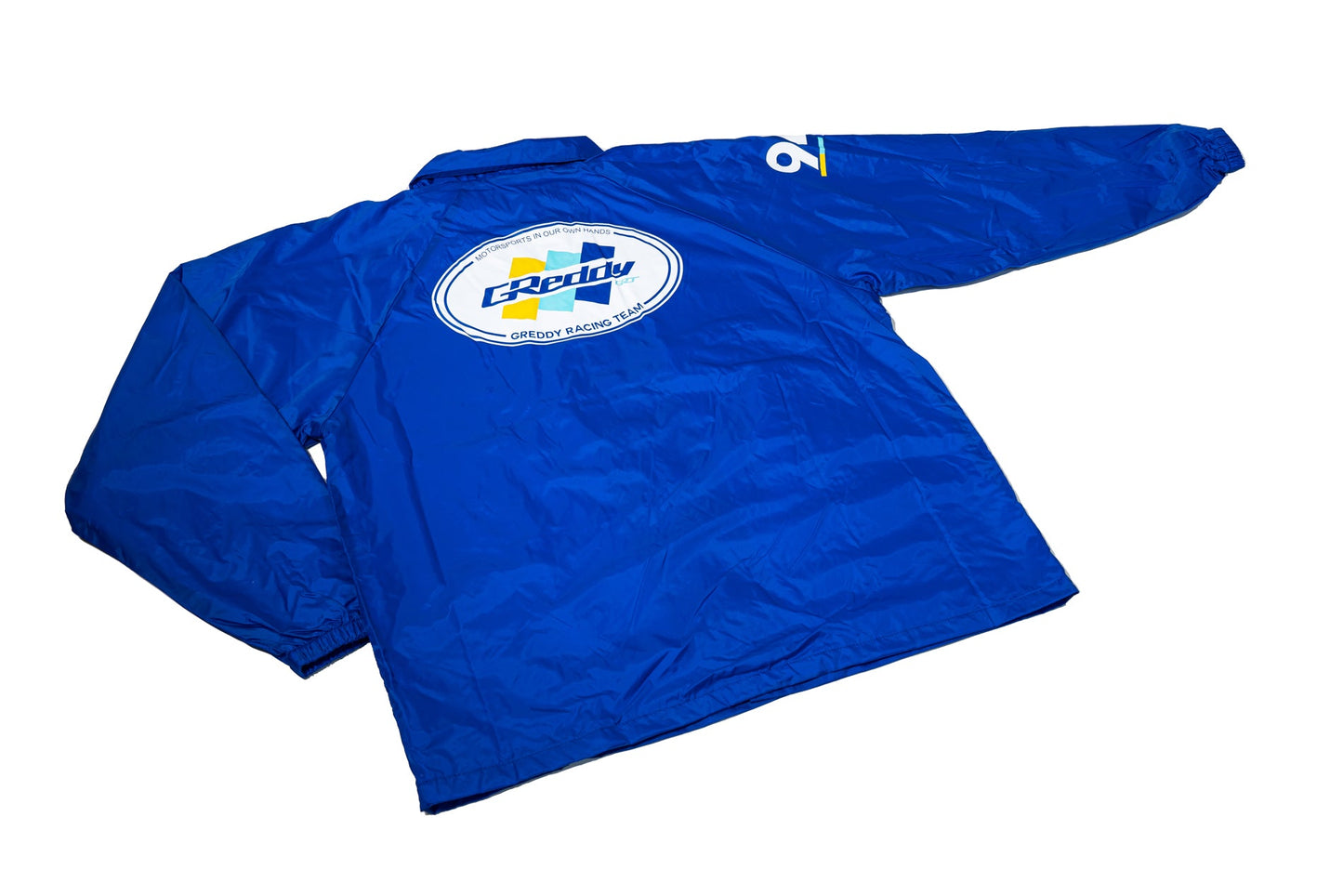 GReddy TRUST Japan GReddy Racing Team Oval Lightweight Coaches Jacket - Royal Blue - 20525013 - Large Royal