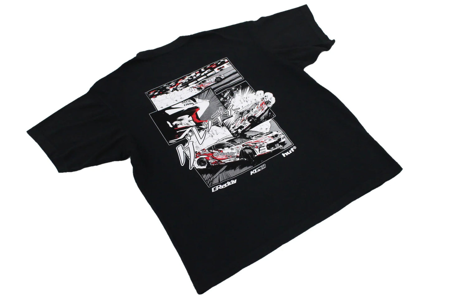 GReddy Performance Parts GReddy X HUF Reveal KG21 Tee(s) - Pigment Black - 14200123 - Reveal Tee Pigment Black LG
