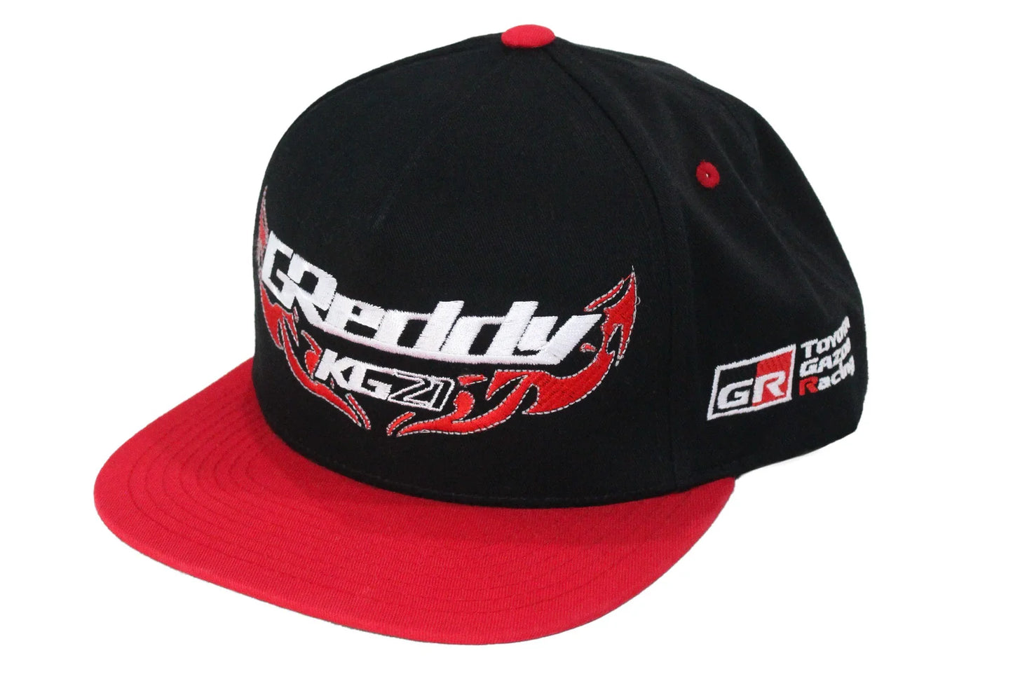 GReddy Performance Parts 2025 K.Gushi Team Snapback - Black/Red