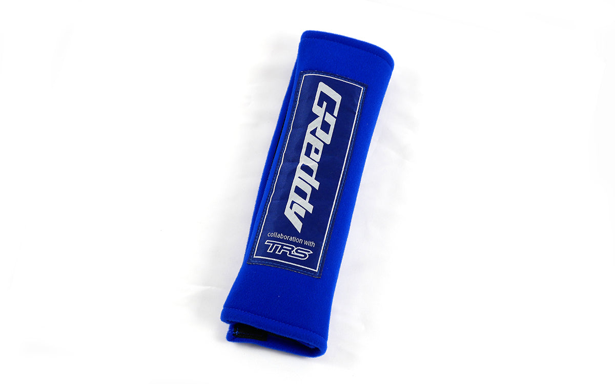 GReddy TRUST Japan X TRS RACING SHOULDER PAD 75MM BLUE FOR 16601091