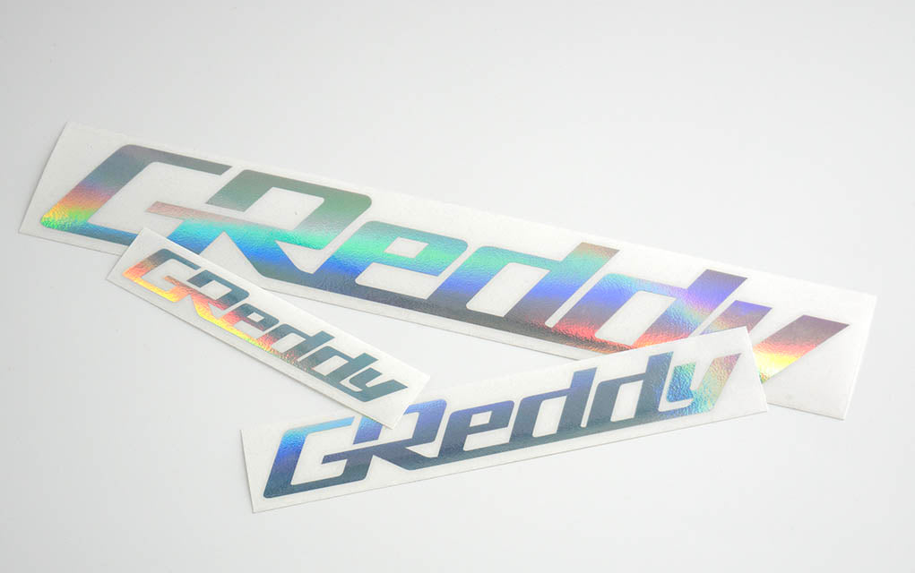 GReddy TRUST Japan logo sticker Aurora version - S size