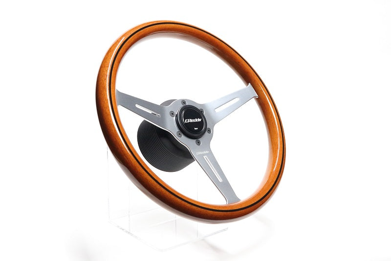 GReddy TRUST Japan SPORTS STEERING WOOD TYPE LIGHT BROWN FOR 16600008