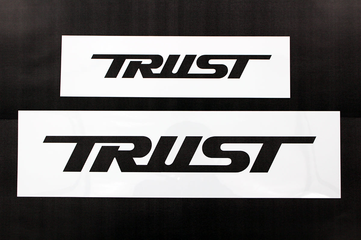 GReddy TRUST Japan Logo stencil - TRUST logo stencil L