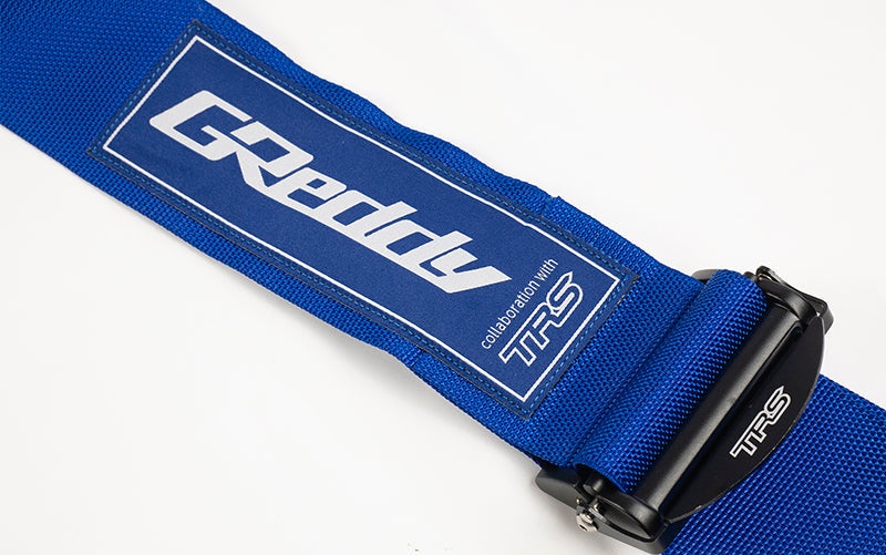 GReddy TRUST Japan X TRS RACING HARNESS 3 INCH 4 POINT LH BLUE FOR 16601021