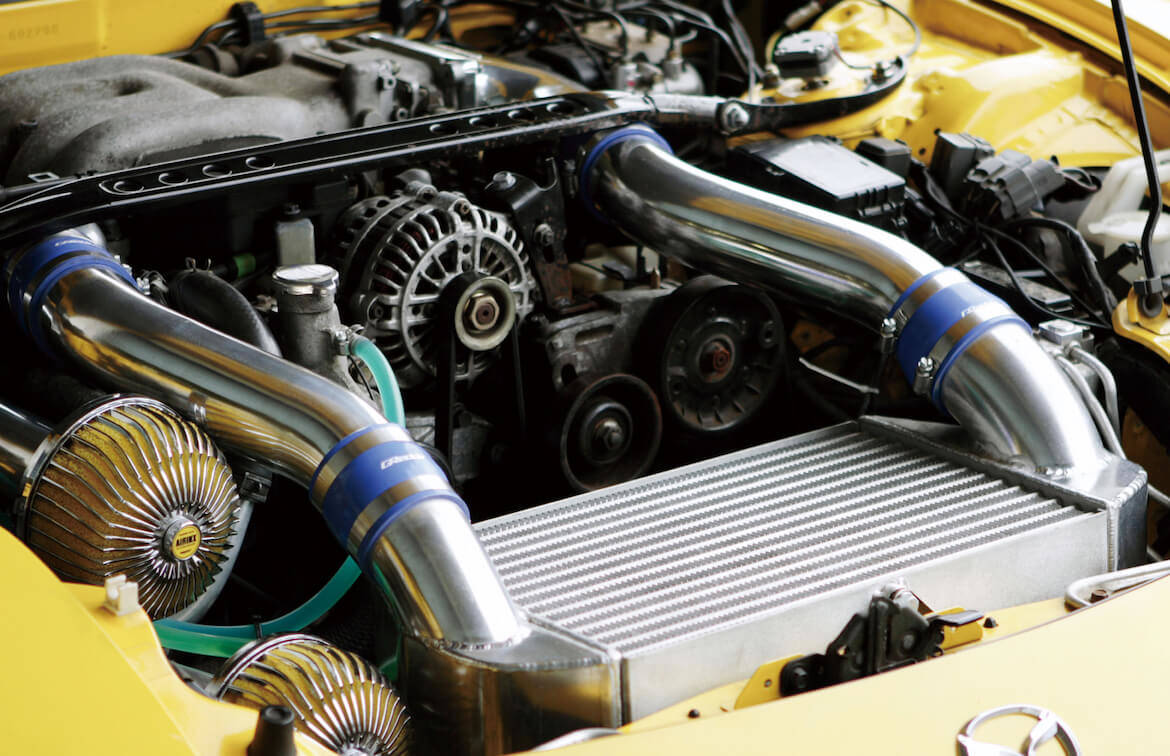 GReddy TRUST Japan FD3S 92-02 Mazda RX-7 (JDM Model Only) V-Mount I/C Radiator Kit Ver.2