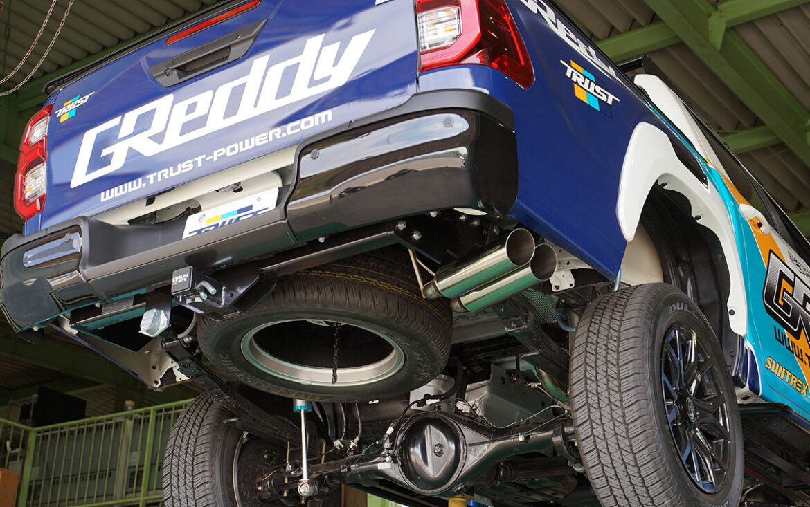 GReddy TRUST Japan Cross Exhaust S-Style GUN125