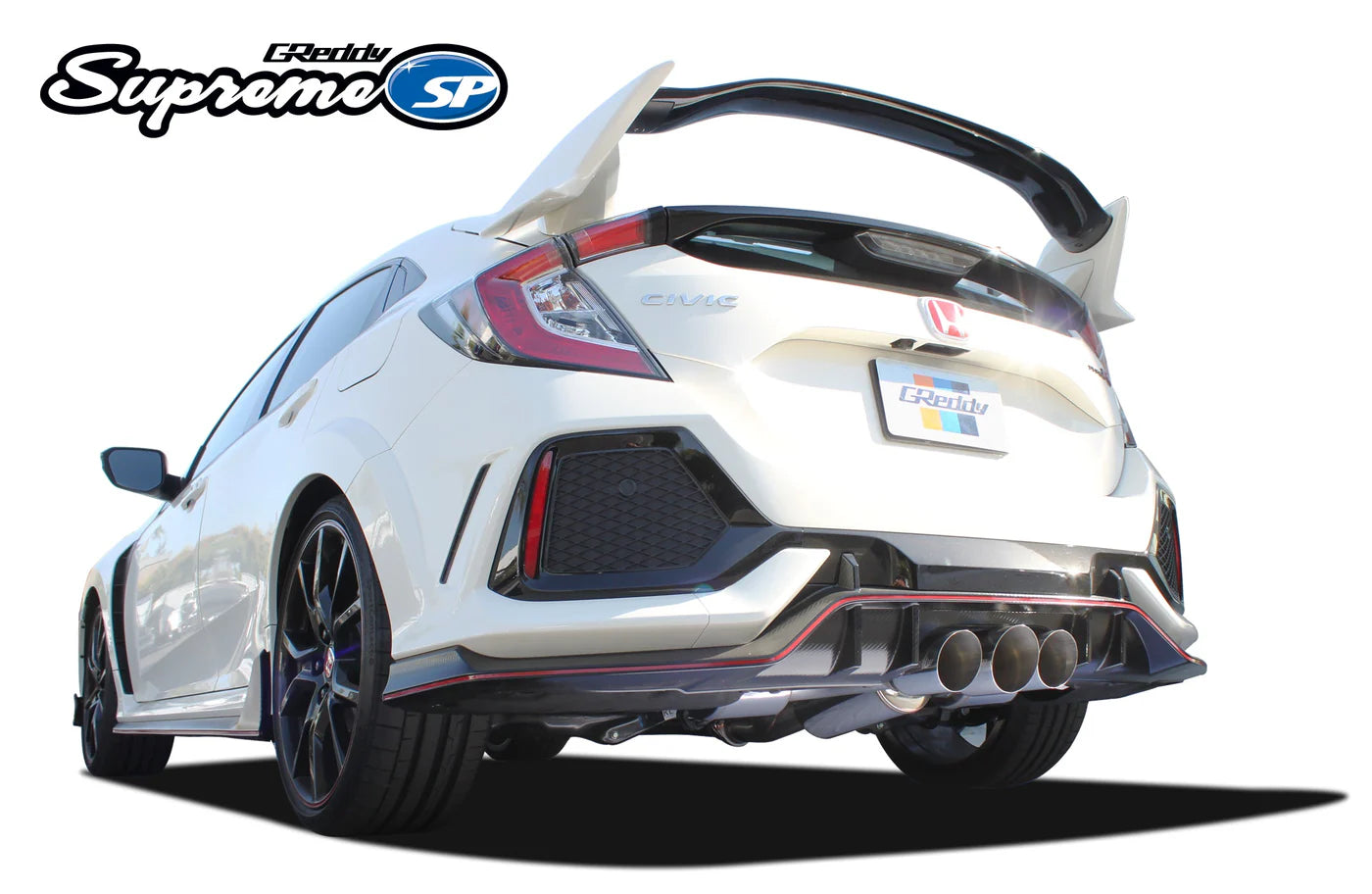 GReddy Performance Parts SUPREME SP HONDA CIVIC TYPE-R 2017-21 3-TIP - (10158215)