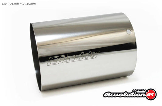 GReddy Performance Parts Replacement Revolution RS SUS 304 Tip(s) 105mm Dia. - 11001144 - 105mm Dia. x L 150mm, L