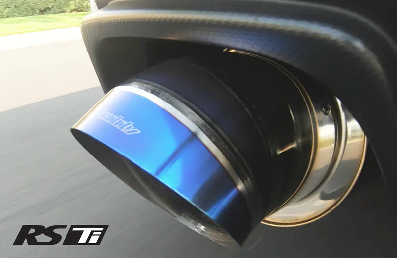 GReddy Performance Parts Optional Revolution RS Titanium Turndown Tip(s) 115mm Dia. - Ti Turndown Tip L120mm x 115mm Dia.