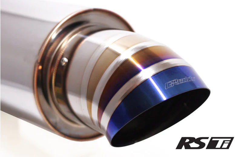 GReddy Performance Parts Optional Revolution RS Titanium Turndown Tip(s) 105mm Dia. - Ti Turndown Tip L120mm x 105mm Dia.